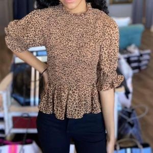 Leopard Top